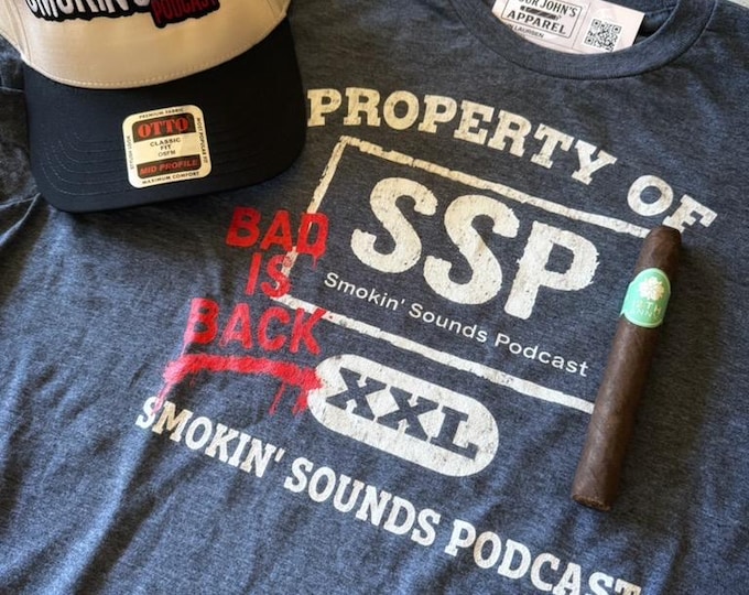 Bad is Back | Smokin' Sounds Podcast Tee | NWO Wrestling Inspired