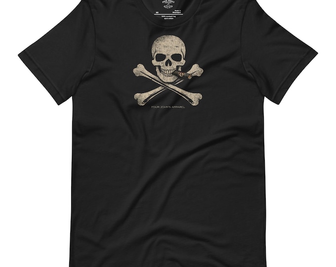 Skull & Crossbones Cigar Tee
