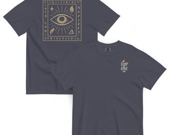 Leaf & Lore All-Seeing Eye Comfort Colors Tee