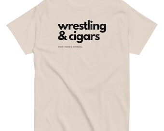 Wrestling & Cigars Tee