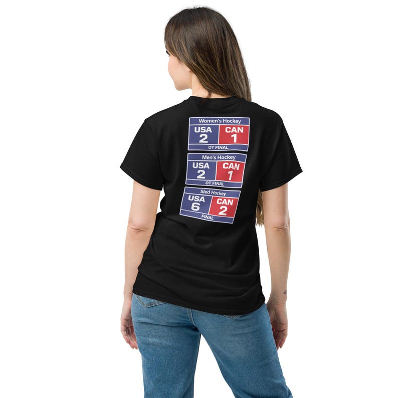 USA Hockey Gold Medal T-Shirt – Men’s, Women’s, Sled Triple Crown Champions Tee
