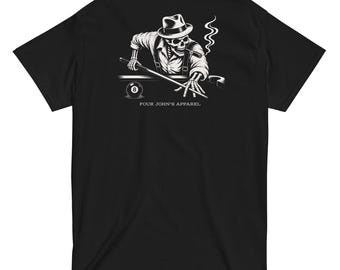 Skeleton Billiards Tee