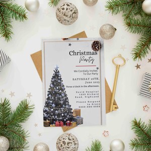 Christmas Party Invitation Christmas Party Invite Christmas Party Printable Holiday Party Invitation Christmas Invitation Download template