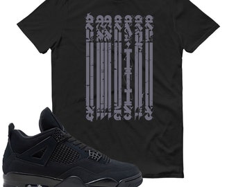 jordan black cat t shirt