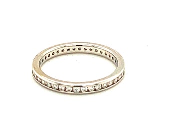 Anillo de eternidad de diamantes