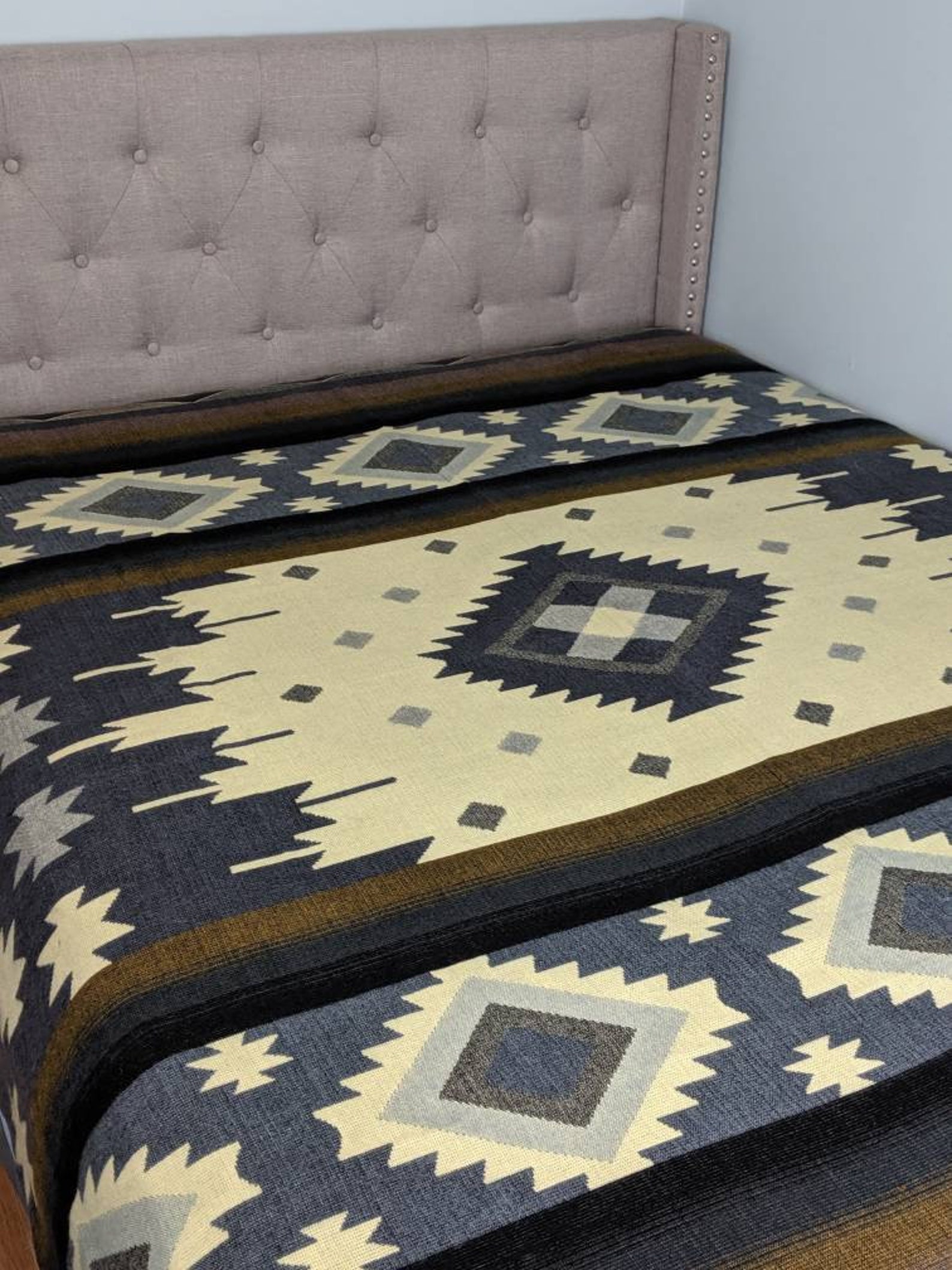 Alpaca Wool Blanket Queen Size King Size Spanish Gray Etsy