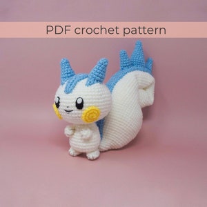 Pachirisu Crochet Pattern ~ Amigurumi PDF Patterns ~ ENGLISH instructions only