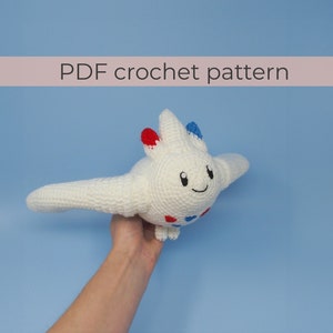 Togekiss Crochet Pattern ~ Amigurumi PDF Patterns ~ ENGLISH instructions only