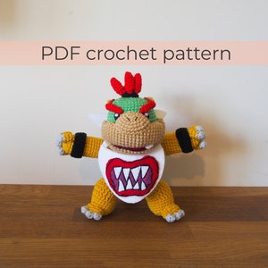 Bowser Jr Crochet Pattern ~ Amigurumi PDF ~ ENGLISH instructions only