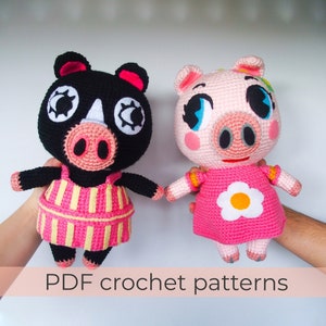 Agnes and Gala Crochet Pattern Bundle ~ Amigurumi PDF Patterns ~ ENGLISH instructions only