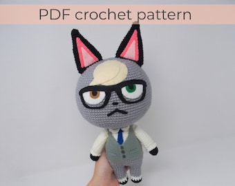 Schema Raymond all'uncinetto ~ Schemi PDF Amigurumi ~ Solo istruzioni in INGLESE