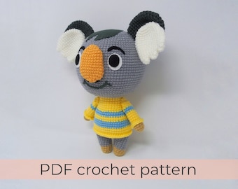 Ozzie Crochet Pattern ~ Amigurumi PDF Patterns ~ ENGLISH instructions only