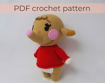 Patrón de Ganchillo Ellie ~ Patrones Amigurumi PDF ~ Instrucciones solo en INGLÉS