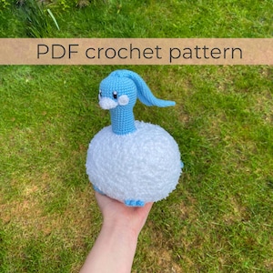 Altaria Crochet Pattern ~ Amigurumi PDF Patterns ~ ENGLISH instructions only