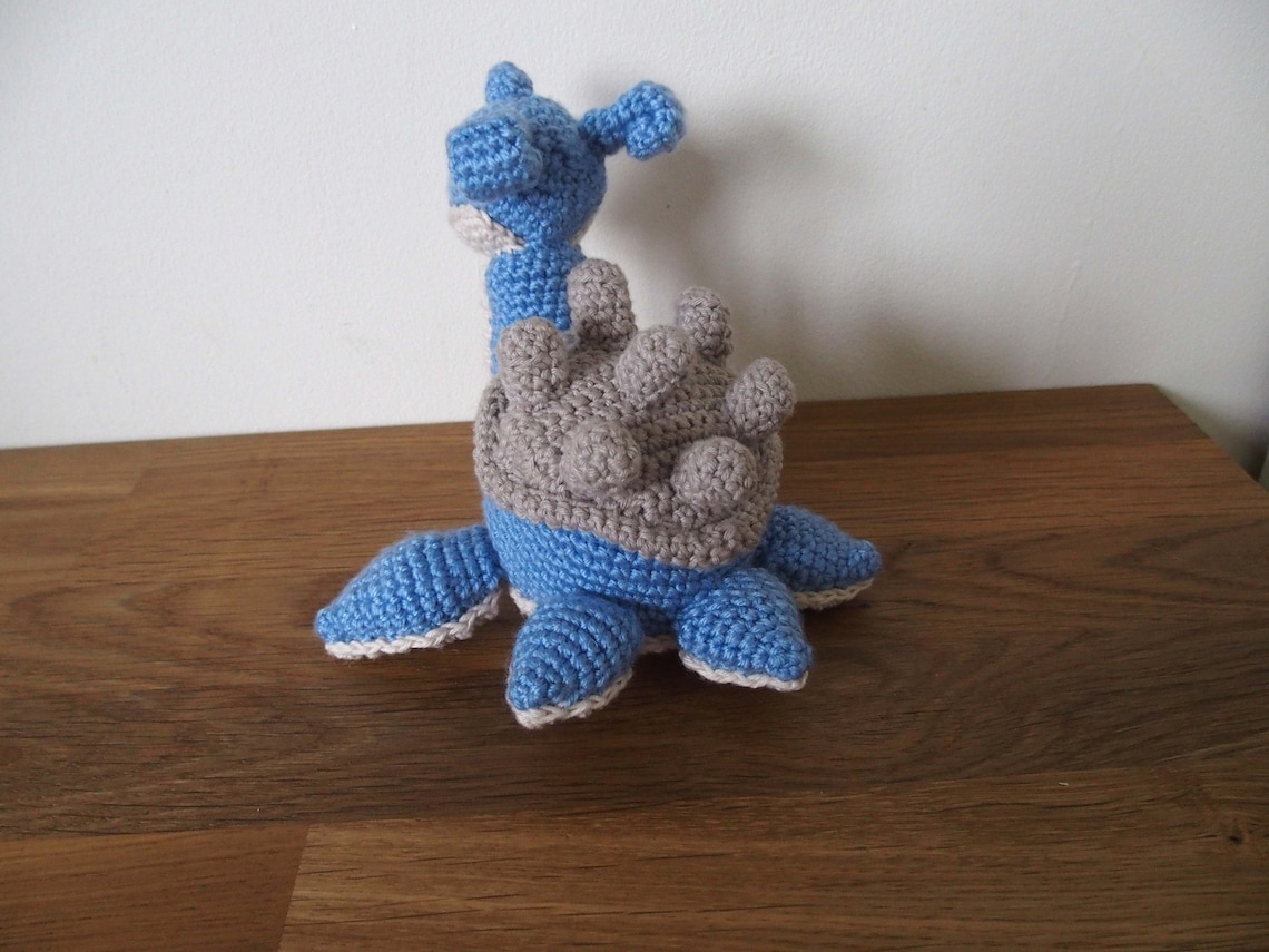 Lapras Amigurumi Crochet Pattern PDF File Etsy Australia