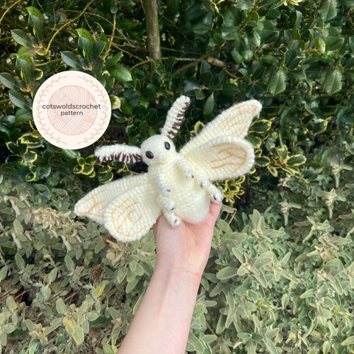 Poodle Moth Crochet Pattern ~ Amigurumi PDF Patterns ~ ENGLISH instructions only