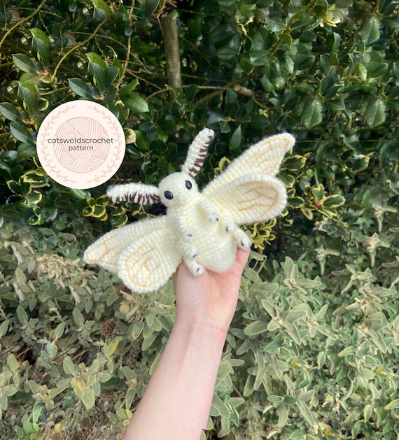 Poodle Moth Crochet Pattern Amigurumi PDF Patterns Etsy New Zealand