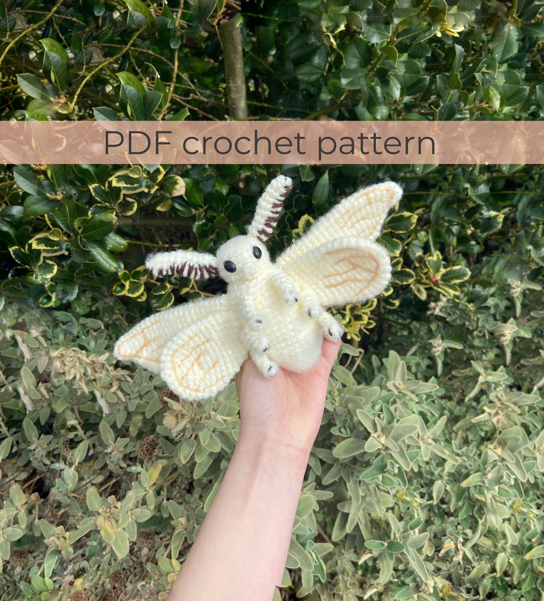 Poodle Moth Crochet Pattern Amigurumi PDF Patterns ENGLISH pic image