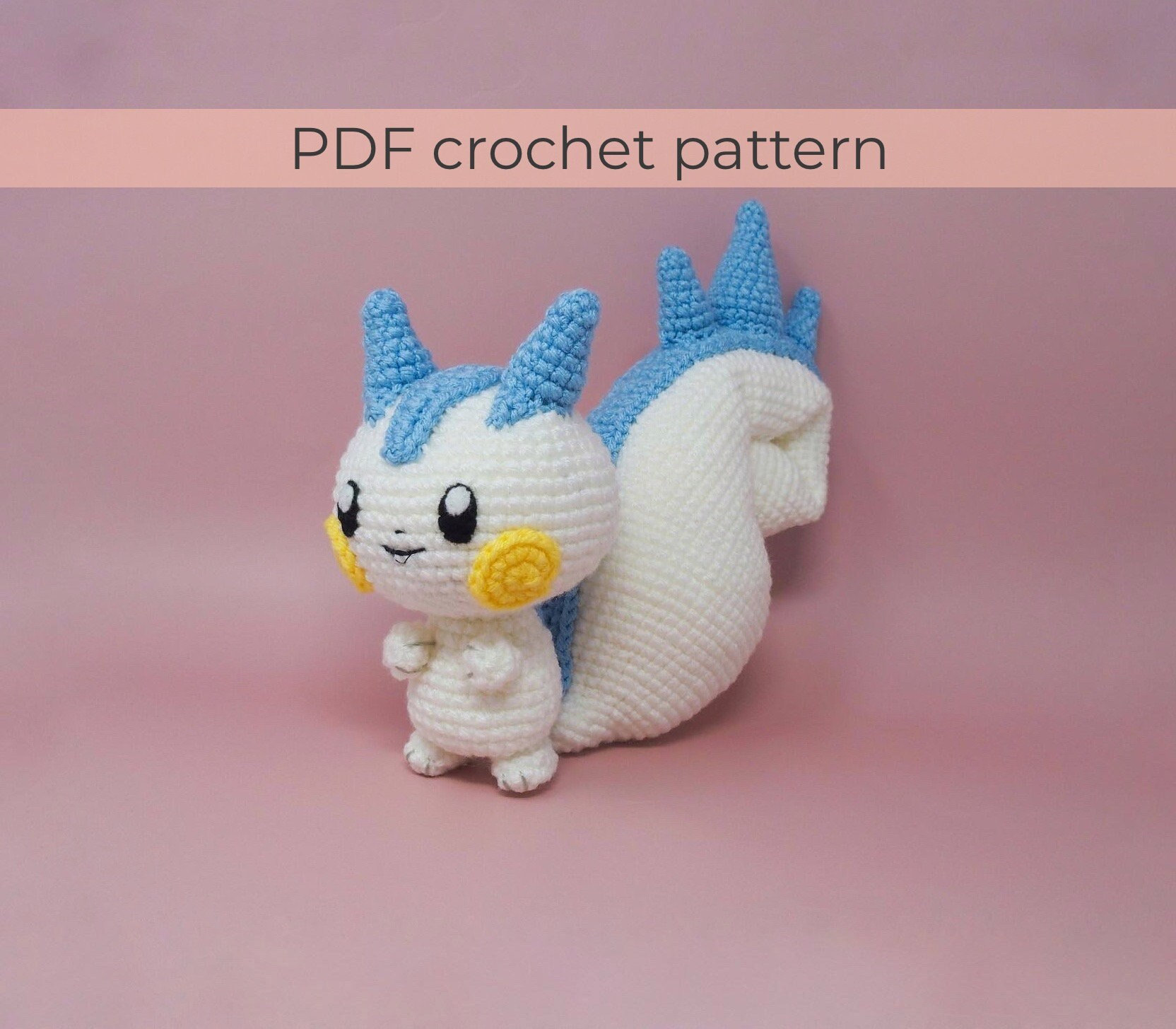 Crochet kit Pokemon PDF Pattern/pattern Amigurumi ENGLISH AND ESPAÑOL 