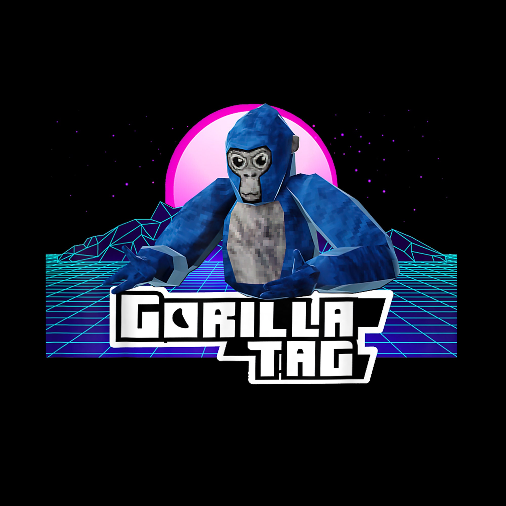 Gorilla Tag Gamer SVG PNG