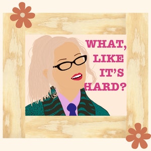 Elle Woods | Minimalistic Movie Poster | Digital Illustration [INSTANT DOWNLOAD]