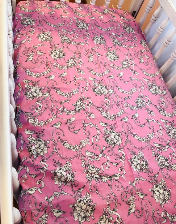 Crib Sheet Country Girl Crib Sheet Baby Girl Crib Sheet Fun Etsy