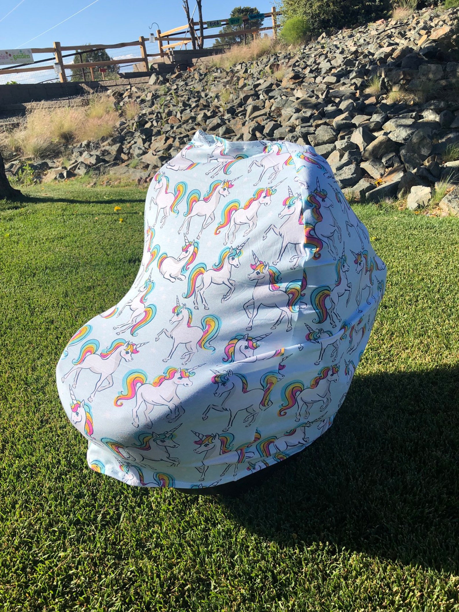 Unicorn baby car seat unicorn car seat cover baby girl Etsy
