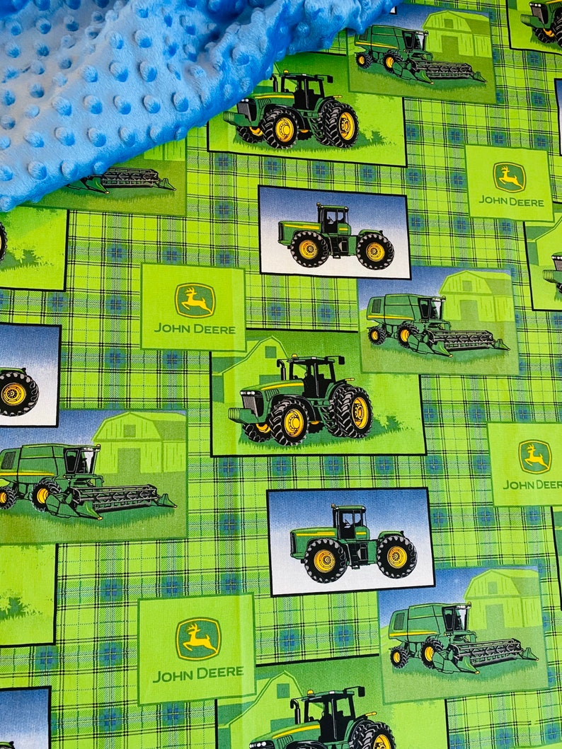 John Deere Crib Sheet John Deere Crib John Deere Nursery Etsy