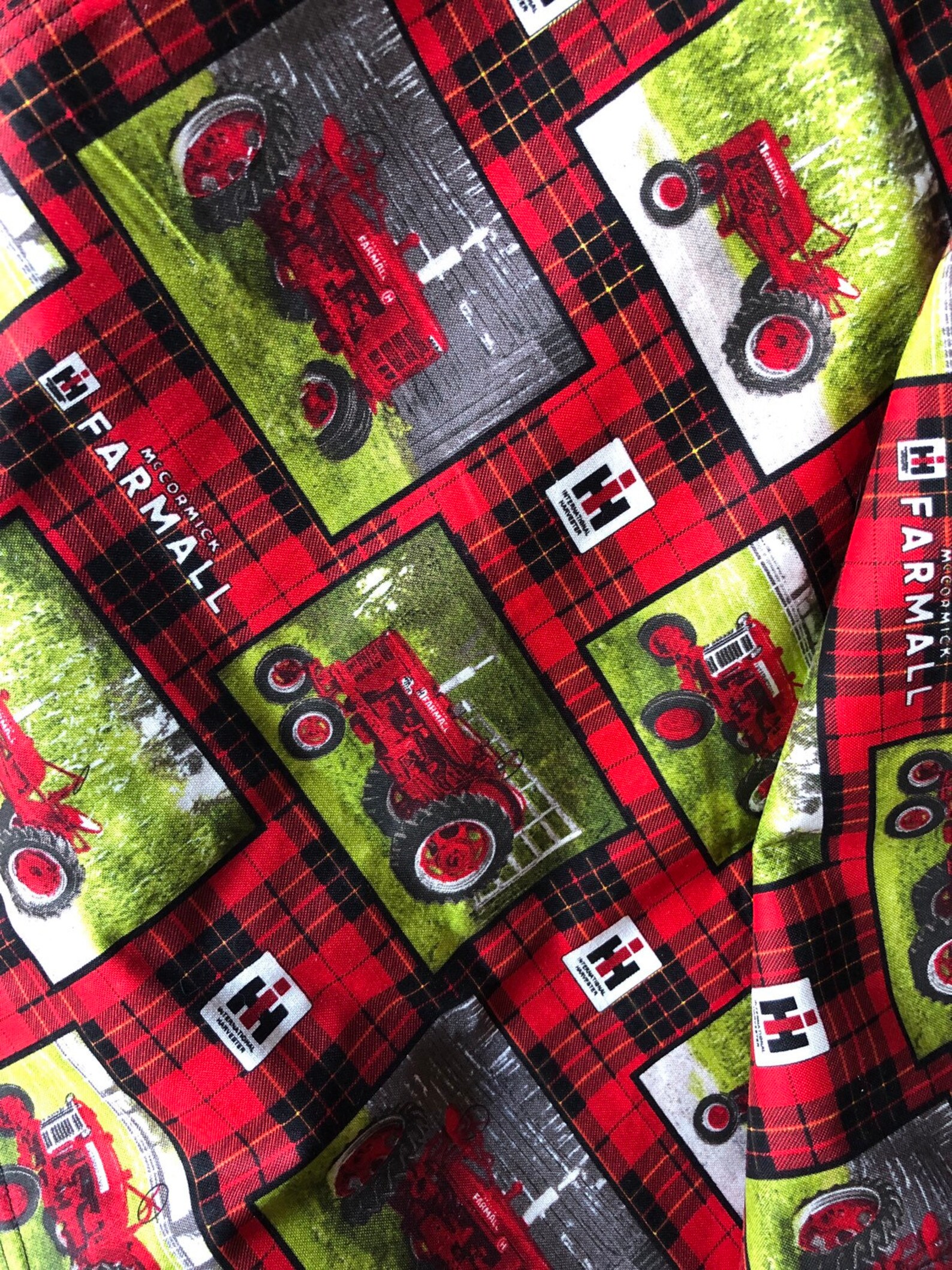 Tractor Baby Nursery International Harvester Tractor Blanket Etsy