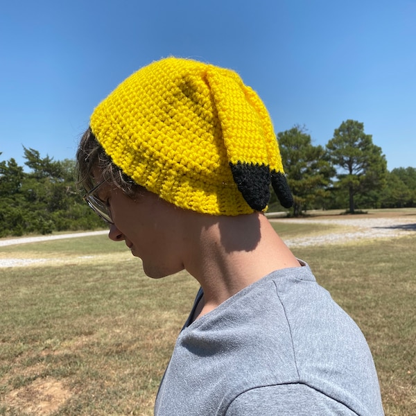 Bonnet Pikachu au crochet - Remasterisé