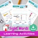 Printable Sight Words Tracing Pages, Spelling, Sight Words Tracing ...