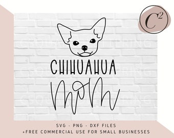 Download Chihuahua Mom Svg Etsy