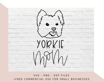 Download Yorkie Mom Svg Etsy