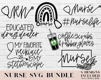 Download Nurse Svg Bundle Etsy