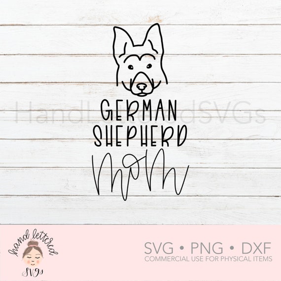 Download German Shepherd Mom Svg Dog Mom Svg German Shepherd Svg Etsy PSD Mockup Templates