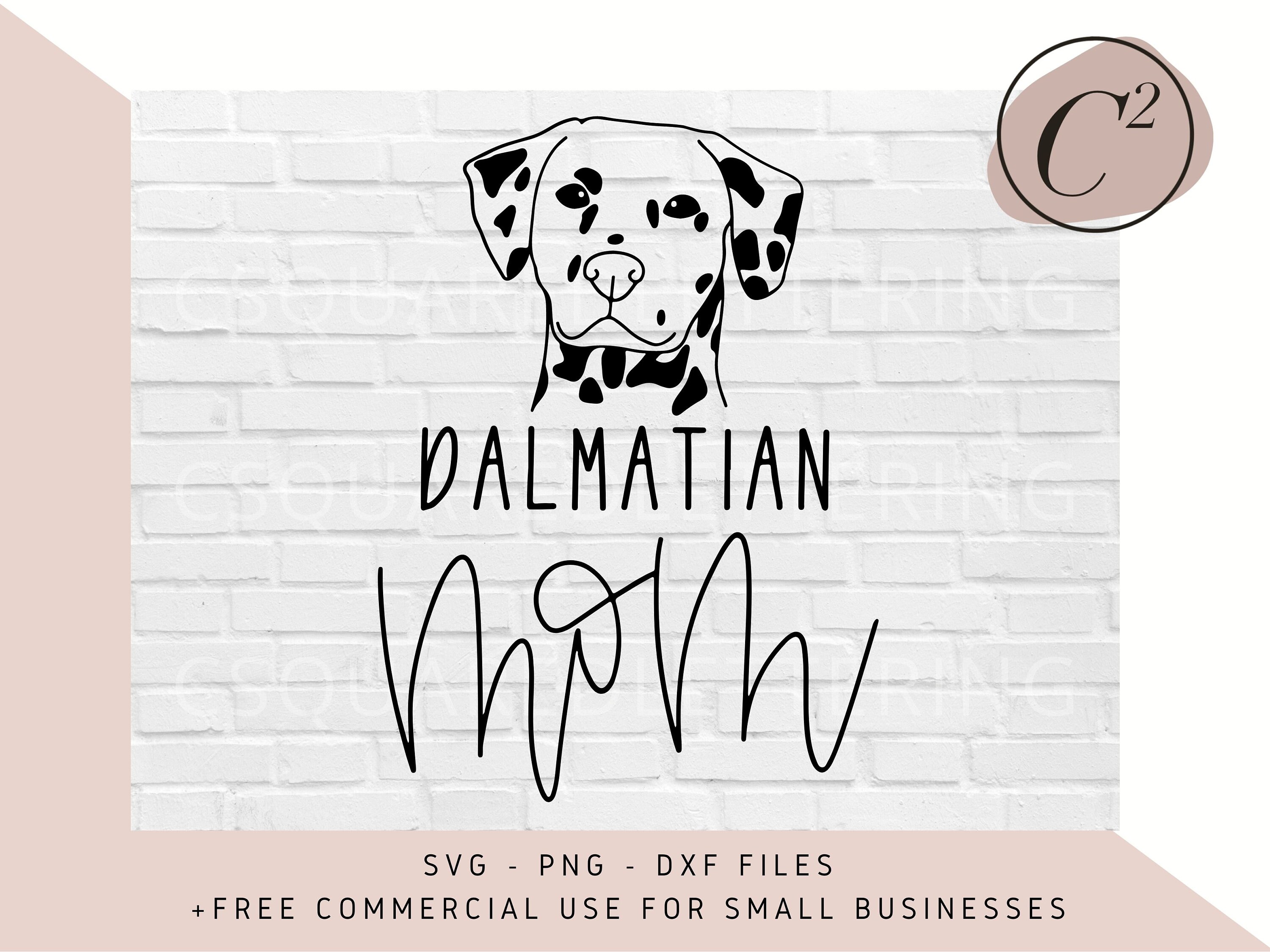Download Dalmatian Svg Dalmatian Mom Svg Dog Mom Svg Hand Lettered Etsy