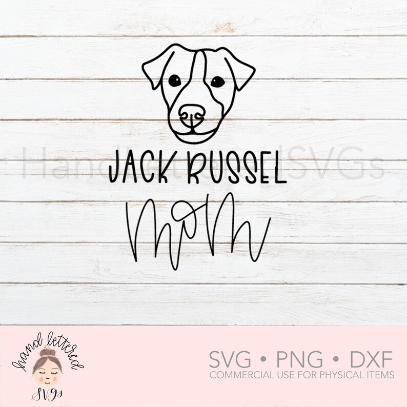 Download Jack Russel Mom SVG Dog Mom SVG Jack Russel svg Hand | Etsy