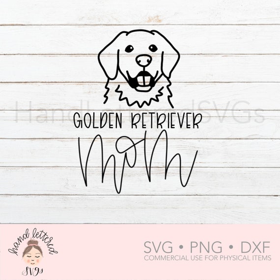 Download Golden Retriever Mom Svg Dog Mom Svg Golden Retriever Etsy SVG, PNG, EPS, DXF File