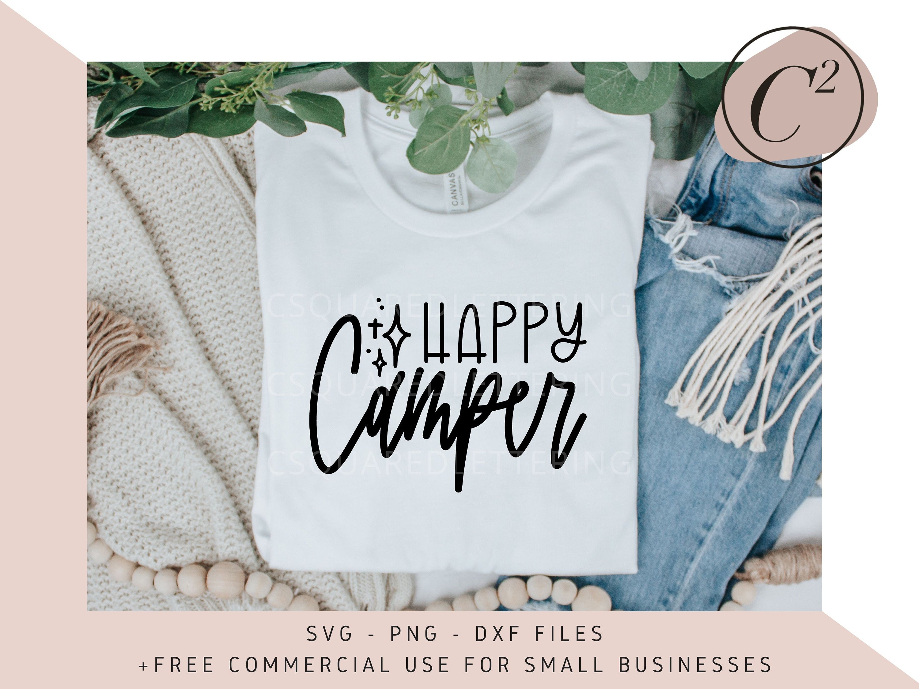 Download Happy Camper SVG Camper SVG camping svg nature cut files ...