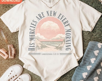 Christelijk shirt, png, bijbelvers sublimatieontwerp (digitale download)