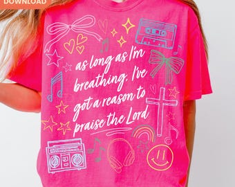 Praise the Lord PNG, Trendy faith png, Christian Doodle Graphic (Digital Download)
