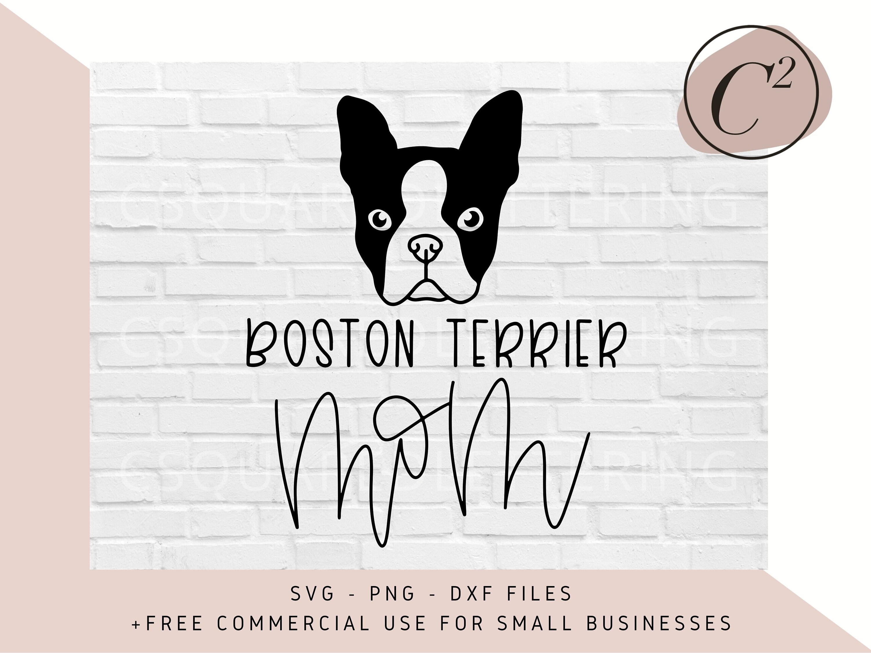 Download Boston Terrier Svg Dog Mom Svg Boston Terrier Mom Svg Hand Etsy