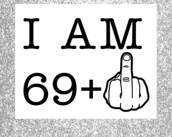 70th birthday svg 70 years old Png file Cricut Cameo silhouette sublimation, heat transfer vinyl, vinyl decal, iron on, infusible ink, htv