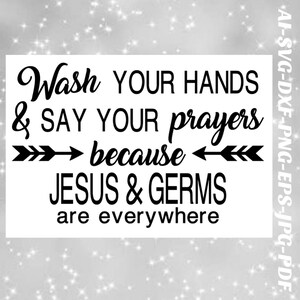 Wash your hands png bathroom sign SVG Cricut Cameo Silhouette vinyl decal, iron on, sublimation, heat transfer vinyl, infusible ink, htv