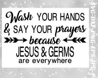 Wash your hands png bathroom sign SVG Cricut Cameo Silhouette vinyl decal, iron on, sublimation, heat transfer vinyl, infusible ink, htv