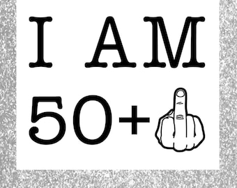 51st birthday svg 51 years old Png file Cricut Cameo silhouette sublimation, heat transfer vinyl, vinyl decal, iron on, infusible ink, htv