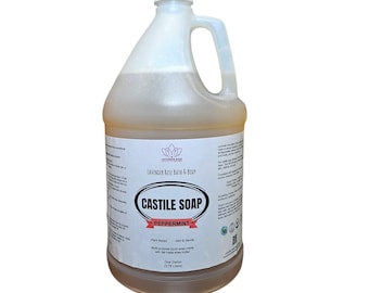 Peppermint Pure Castile Liquid Soap