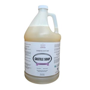 Lavender Castile Liquid Soap | Sensitive Skin | All-Natural Ingredients