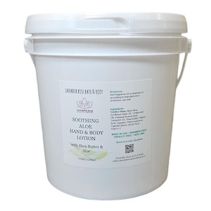 Gallon Unscented Soothing Aloe Hand and Body Lotion