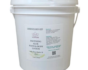 Gallon Unscented  Soothing Aloe Hand and Body Lotion